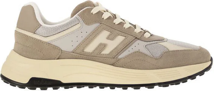 Hogan Hyperlight - Suede And Canvas Sneakers
