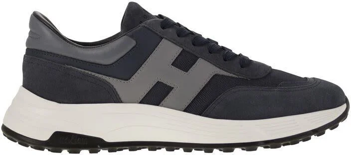 Hogan Hyperlight - Suede And Canvas Sneakers