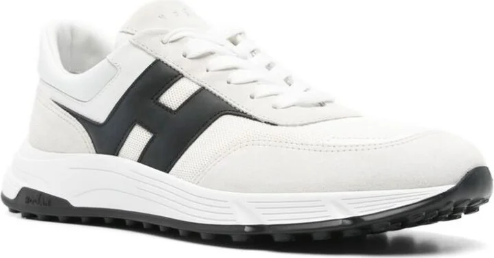 Hogan Hyperlight Suede And Mesh Sneakers Shoes - Image 4