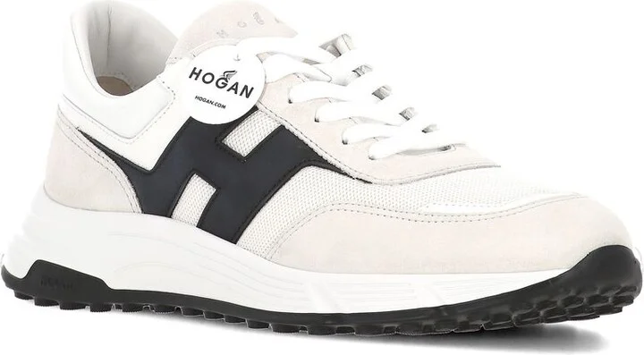 Hogan Hyperlight Suede And Mesh Sneakers Shoes - Image 5