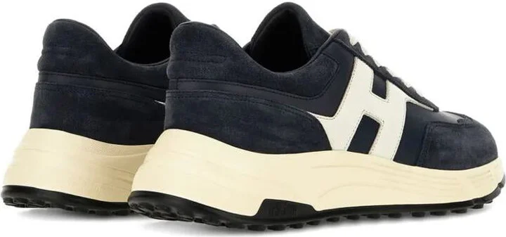 Hogan Hyperlight Suede And Nappa Leather Sneakers Shoes - Image 3