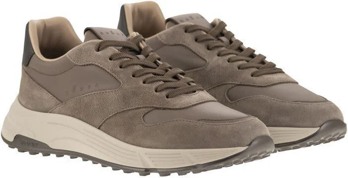 Hogan Hyperlight Trainers In Suede And Fabric - Image 4
