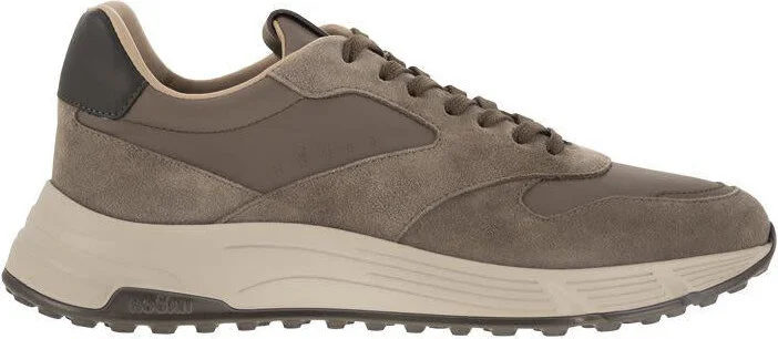 Hogan Hyperlight Trainers In Suede And Fabric