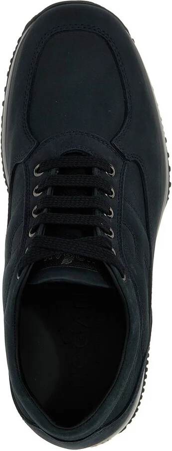 Hogan 'Interactive' Blue Nubuck Leather Sneakers - Image 8
