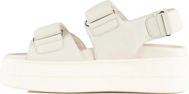Hogan Ivory Leather H680 Sandal - Image 2