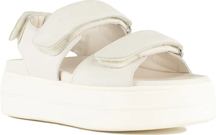 Hogan Ivory Leather H680 Sandal - Image 3