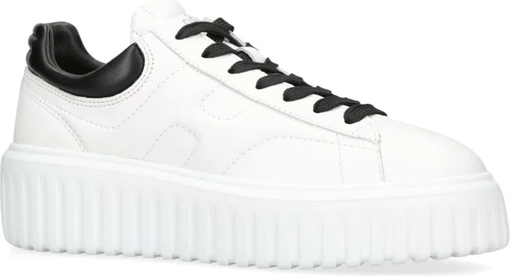 Hogan Leather Allaciato Sneakers - Image 3