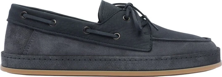 Hogan Leather Boat Moccasin - Image 3