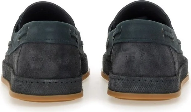 Hogan Leather Boat Moccasin - Image 9