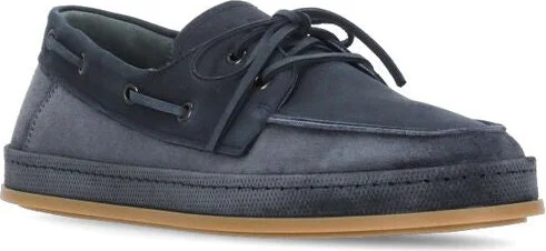 Hogan Leather Boat Moccasin - Image 11