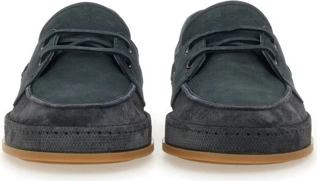 Hogan Leather Boat Moccasin - Image 4