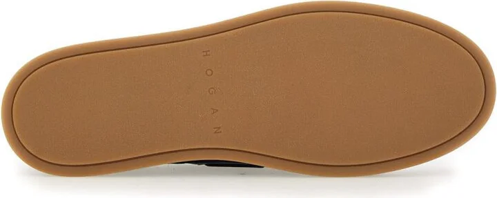 Hogan Leather Boat Moccasin - Image 5