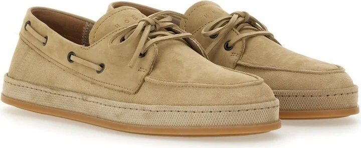 Hogan Leather Boat Moccasin - Image 2