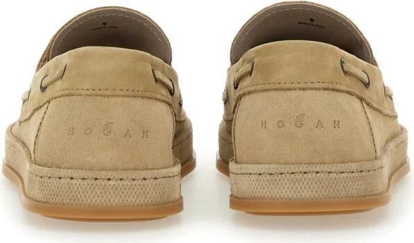 Hogan Leather Boat Moccasin - Image 3