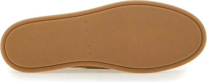 Hogan Leather Boat Moccasin - Image 5