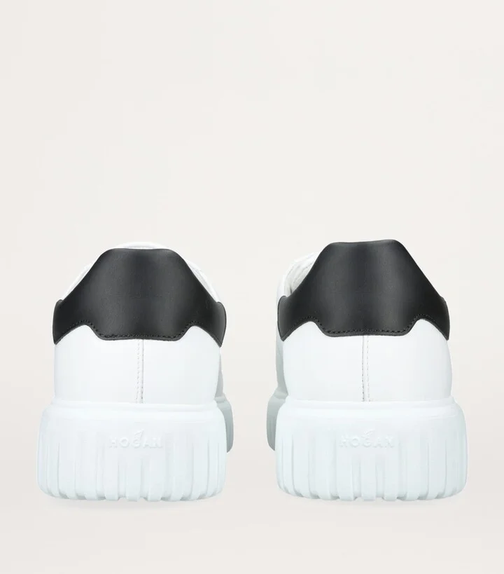 Hogan Leather H-Stripes Sneakers - Image 2