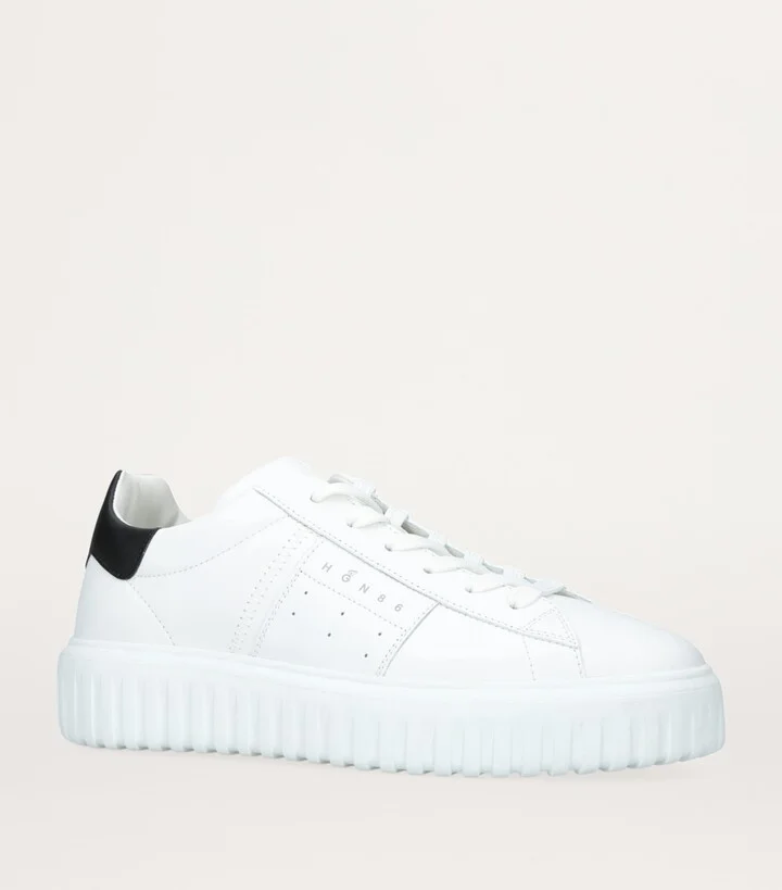 Hogan Leather H-Stripes Sneakers - Image 3