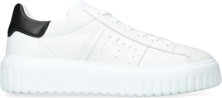Hogan Leather H-Stripes Sneakers