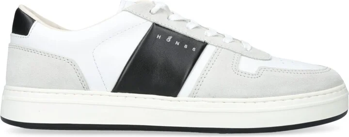 Hogan Leather H-Tv Sneakers