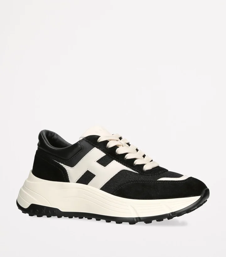 Hogan Leather H669 Allacciato Sneakers - Image 3