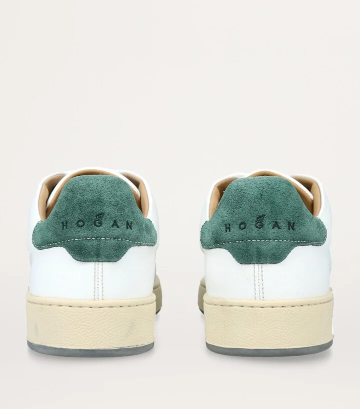 Hogan Leather H672 Tennis Sneakers - Image 2