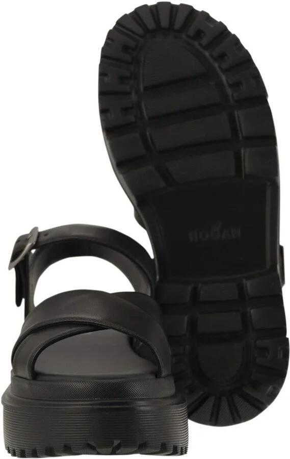Hogan Leather Sandal With Midsole - Image 5
