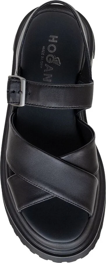 Hogan Leather Sandal With Midsole - Image 8