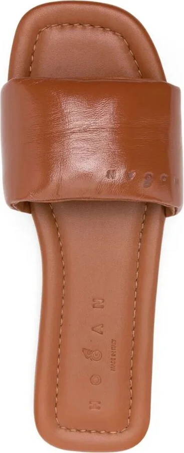 Hogan Leather Slide Shoes - Image 4
