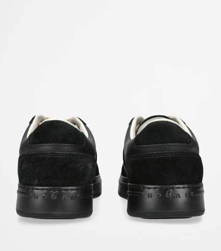 Hogan Leather-Suede H-Tv Sneakers - Image 2
