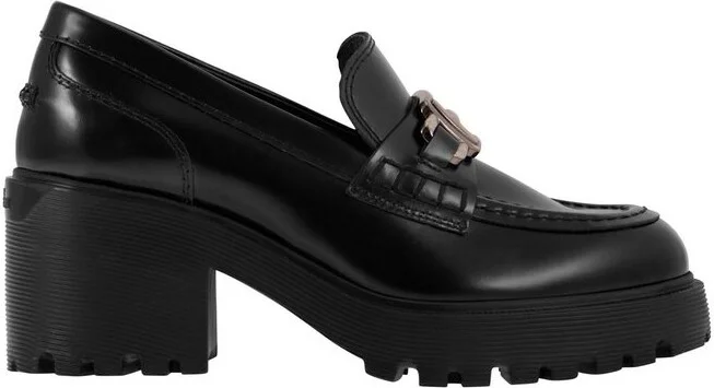 Hogan Loafer Platform Heeled Shoes