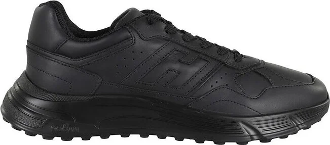 Hogan Logo Detailed Lace-Up Sneakers