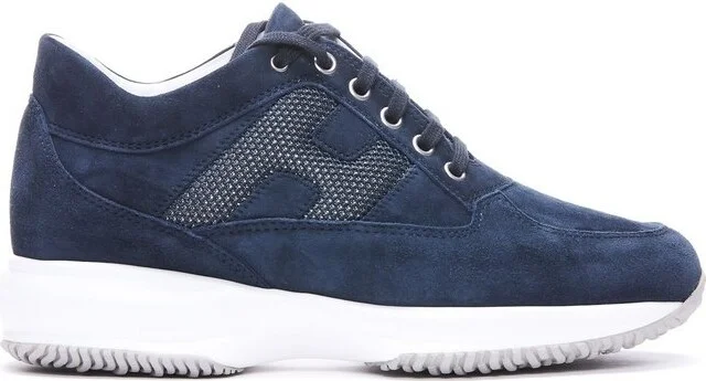 Hogan Logo Detailed Low-Top Sneakers