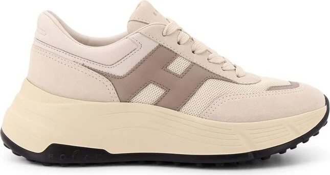 Hogan Logo Embossed Chunky Sneakers