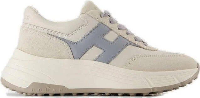 Hogan Logo Embossed Chunky Sneakers