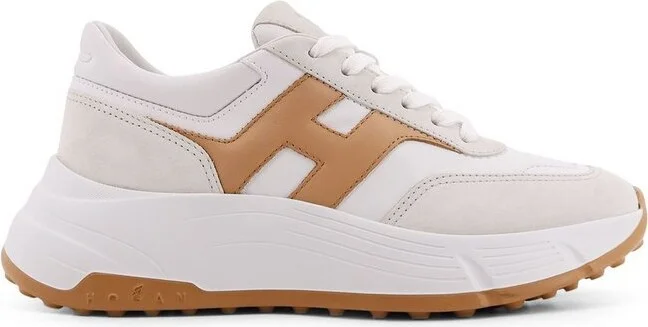 Hogan Logo Embossed Chunky Sneakers