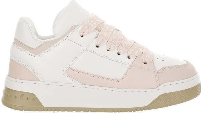 Hogan Logo Embossed Chunky Sole Sneakers
