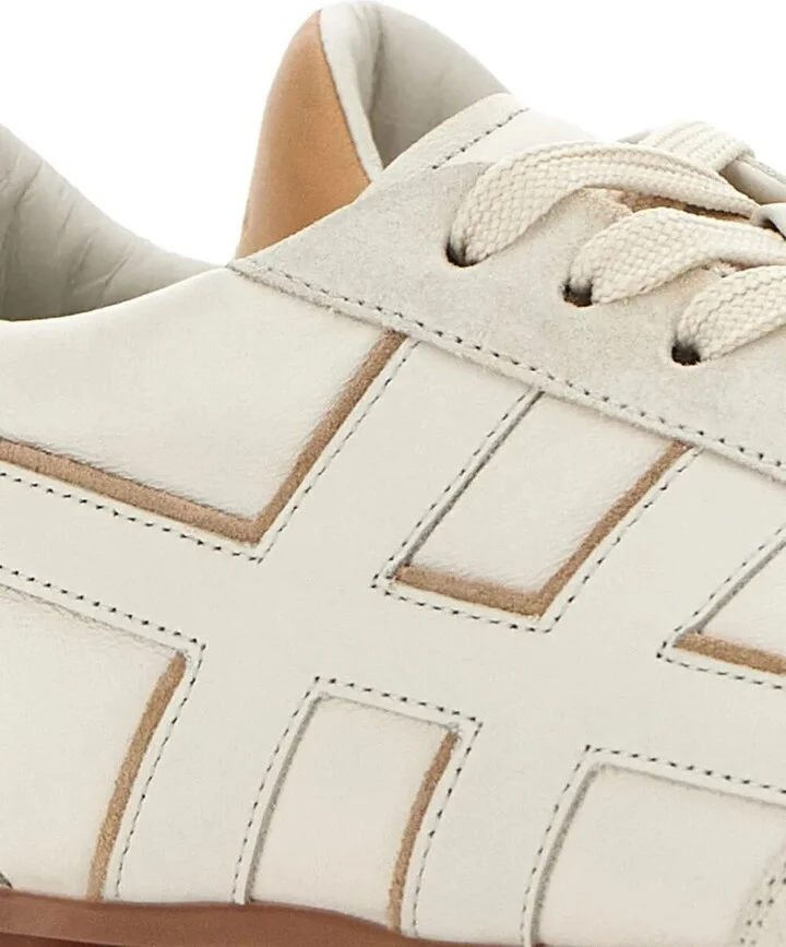 Hogan Nappa Leather Olympia Sneakers Shoes - Image 4