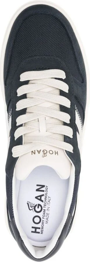 Hogan Nubuck And Technical Fabric H630 Sneakers Shoes - Image 4