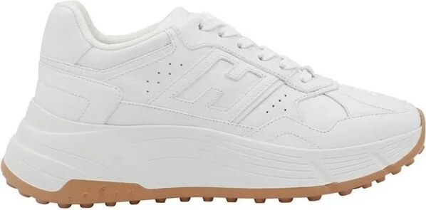 Hogan Panelled Lace-Up Sneakers