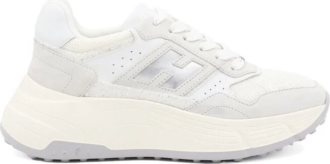 Hogan Panelled Lace-Up Sneakers