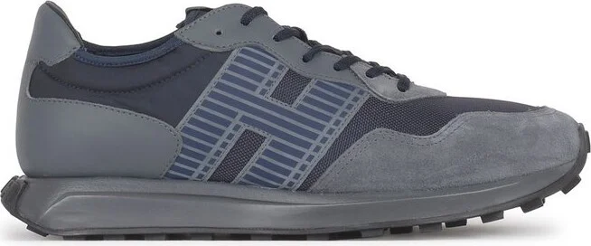 Hogan Panelled Low-Top Sneakers