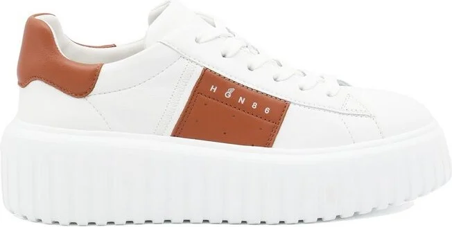 Hogan Panelled Low-Top Sneakers