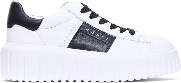 Hogan Panelled Low-Top Sneakers