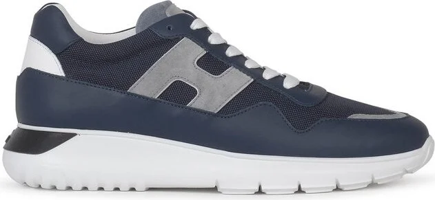 Hogan Panelled Low-Top Sneakers