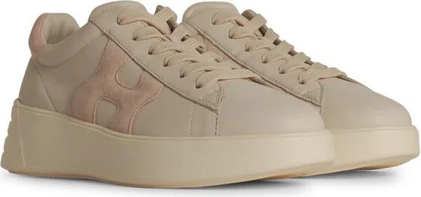 Hogan 'Rebel H562' White Leather Sneakers - Image 2