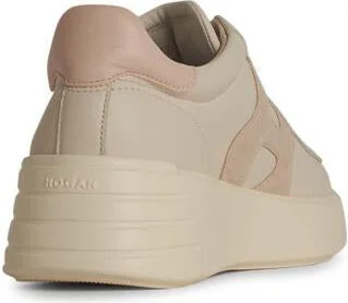 Hogan 'Rebel H562' White Leather Sneakers - Image 3