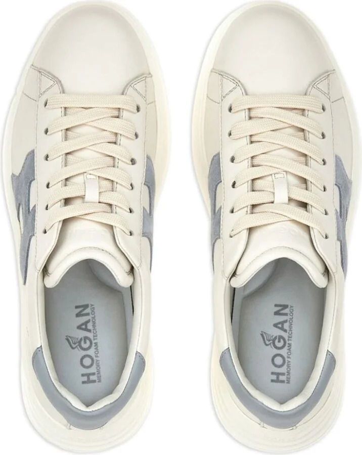 Hogan Rebel Leather Sneakers - Image 3