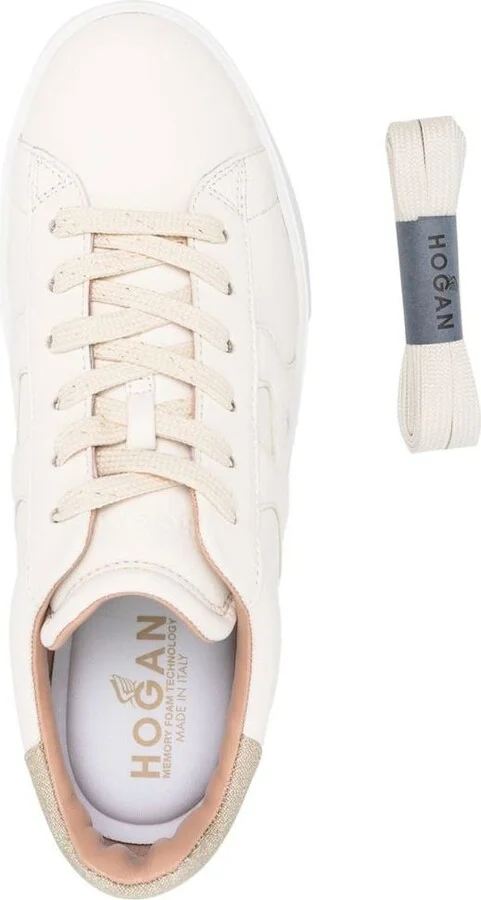 Hogan Rebel Leather Sneakers - Image 4