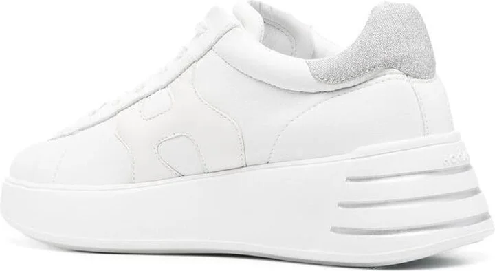Hogan Rebel Leather Sneakers - Image 3