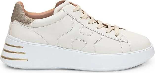 Hogan Rebel Round Toe Low-Top Sneakers